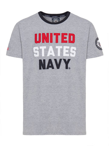 T-SHIRT U.S. NAVY<sup>®</sup> GRIGIO CHIARO